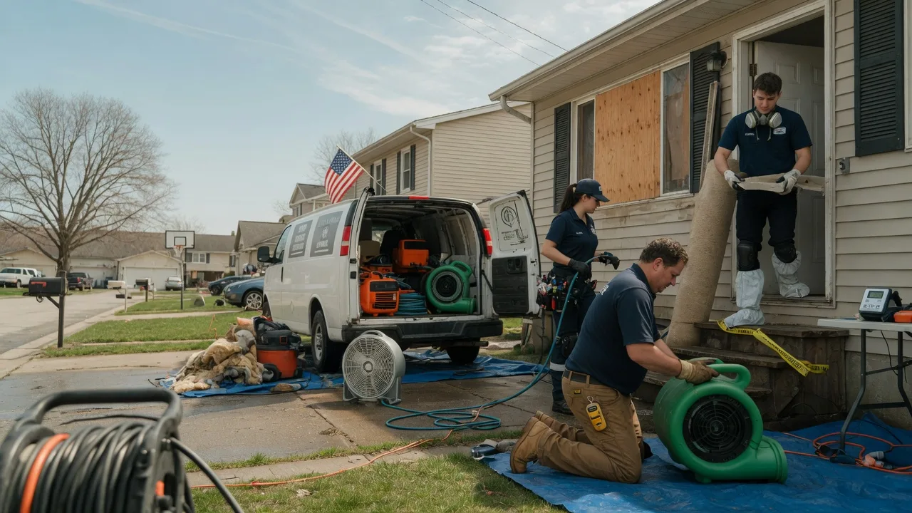 Water Damage Restoration in Rockport, IN near me